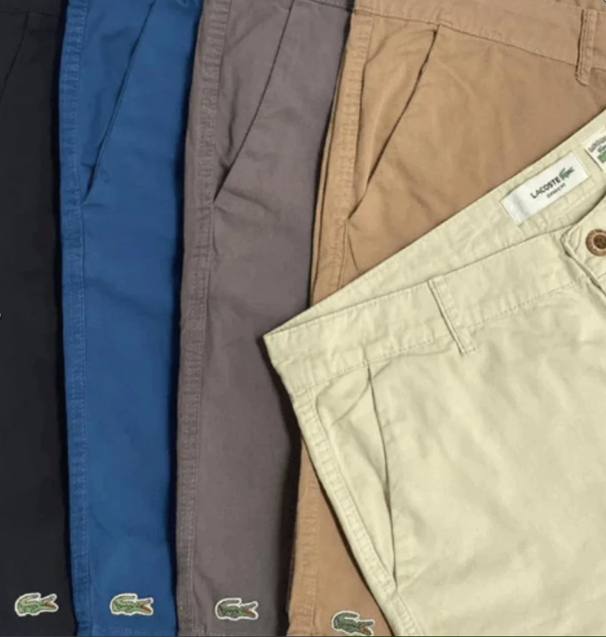 Promocional Kit 07 Bermudas Sarja Lacoste