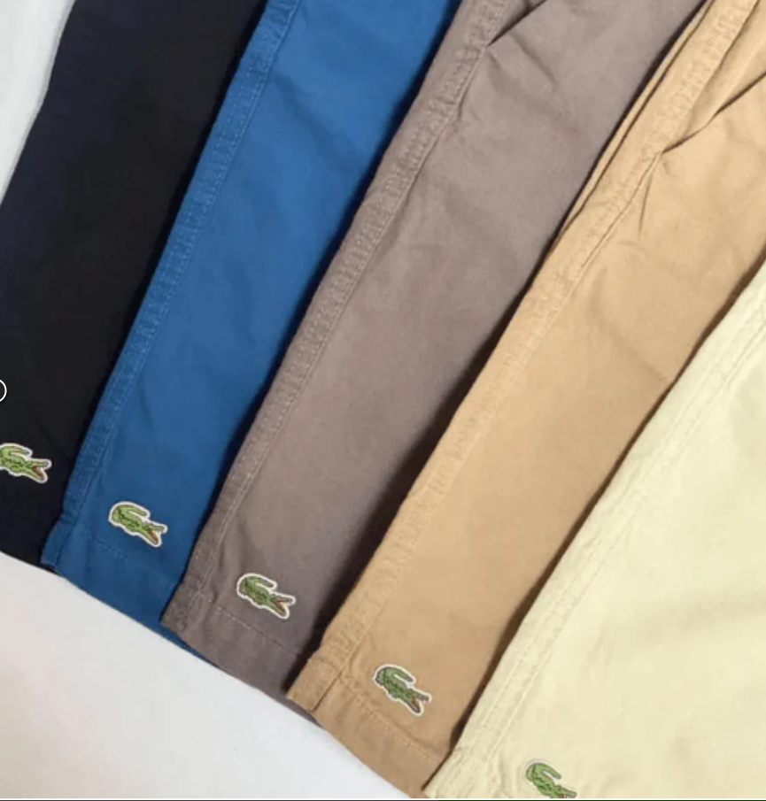Promocional Kit 07 Bermudas Sarja Lacoste